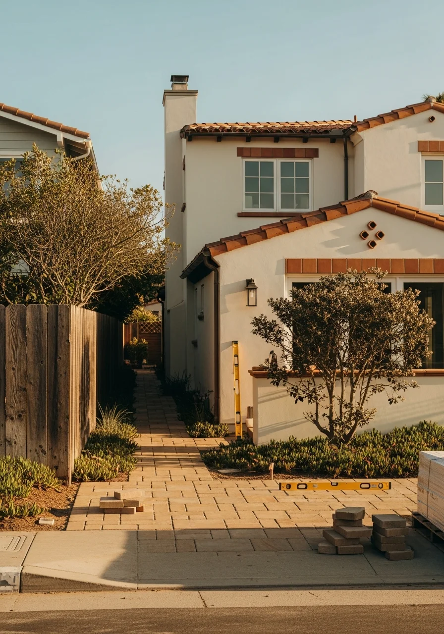 Encinitas residential property with coastal architecture and typical beachside setting.