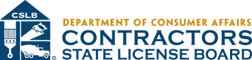 California Contractors State License Board (CSLB) - Department of Consumer Affairs